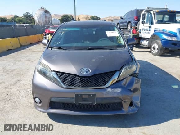 2013 Toyota Sienna SE with VIN 5TDXK3DC2DS352630, listed as a IAAI auction lot 42734475 with 134,467 mi miles and . Bid and sale history available at DreamBid. Image 12.