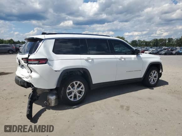 2022 Jeep Grand Cherokee Limited с VIN 1C4RJKBG6N8632570, выставлен на аукционе Copart как лот 70556035 с пробегом 66 700 миль миль и Списание • Salvage title. История ставок и продаж доступна на DreamBid. Изображение 3.