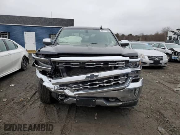 2016 Chevrolet Silverado 1500 LTZ with VIN 1GCVKSEC9GZ394232, listed as a Copart auction lot 42374525 with 106,828 mi miles and Salvage title. Bid and sale history available at DreamBid. Image 5.