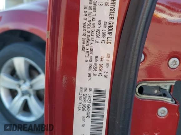 2010 Dodge Caliber Mainstreet с VIN 1B3CB3HA6AD544049, выставлен на аукционе Copart как лот 67548285 с пробегом 133 539 миль миль и Списание • Salvage title. История ставок и продаж доступна на DreamBid. Изображение 12.