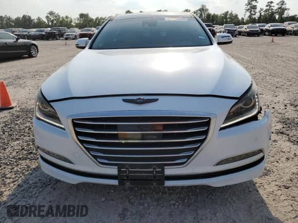 2016 Hyundai Genesis 3.8L z VIN KMHGN4JE8GU142421, wystawiony jako Copart lot #68536944 z przebiegiem 79 085 mil mil oraz Szkoda całkowita • Salvage title. Historia ofert i sprzedaży dostępna na DreamBid. Obrazek 5.