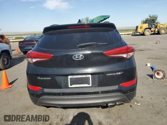 2016 Hyundai Tucson Sport with VIN KM8J33A29GU113540, listed as a Copart auction lot 67144425 with Not provided miles and Salvage title. Bid and sale history available at DreamBid. Image 6.