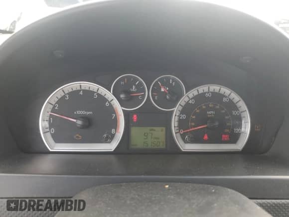 2010 Chevrolet Aveo 2LT z VIN KL1TG6DE5AB096173, wystawiony jako Copart lot #66128455 z przebiegiem 151 507 mil mil oraz Czysty tytuł • Clean title. Historia ofert i sprzedaży dostępna na DreamBid. Obrazek 9.
