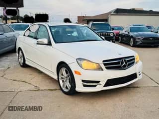 2014 Mercedes-Benz C 250 Sport with VIN WDDGF4HB2EG218388, listed as a Copart auction lot 83760795 with 116,162 mi miles and Clean title. Bid and sale history available at DreamBid. Image 1.