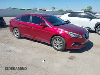 2016 Hyundai Sonata SE z VIN 5NPE24AF6GH271247, wystawiony jako IAAI lot #43434806 z przebiegiem 133 400 mil mil oraz . Historia ofert i sprzedaży dostępna na DreamBid. Obrazek 1.