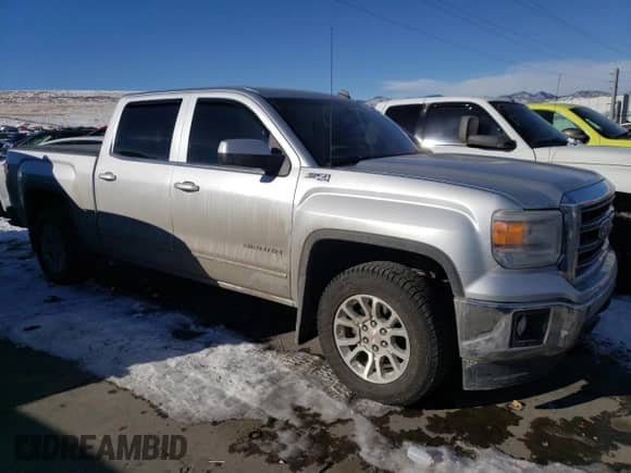 2014 GMC Sierra 1500 SLE with VIN 3GTU2UEC4EG171326, listed as a Copart auction lot 42332465 with 164,080 mi miles and Non repairable. Bid and sale history available at DreamBid. Image 4.