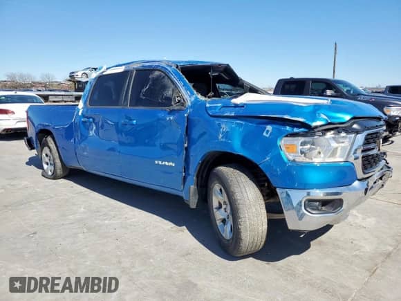 2022 Ram 1500 Big Horn с VIN 1C6RRFMG3NN295099, выставлен на аукционе Copart как лот 47882805 с пробегом 40 865 миль миль и Списание • Salvage title. История ставок и продаж доступна на DreamBid. Изображение 4.