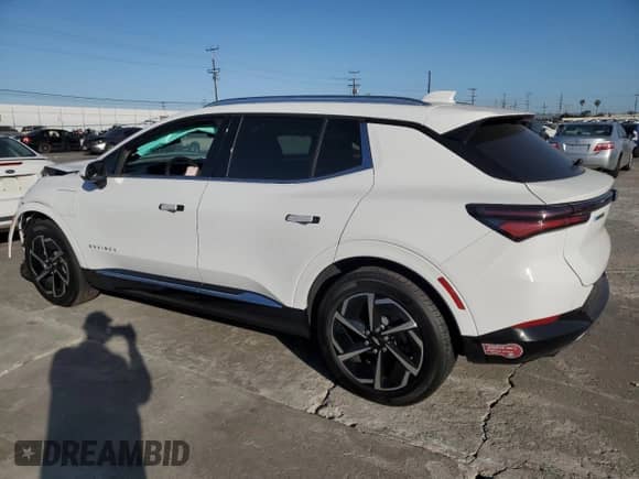 2024 Chevrolet Equinox EV LT с VIN 3GN7DLRP2RS256383, выставлен на аукционе Copart как лот 56346105 с пробегом 7 152 миль миль и Списание • Salvage title. История ставок и продаж доступна на DreamBid. Изображение 2.