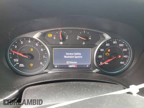 2023 Chevrolet Equinox Premier z VIN 3GNAXXEG9PL251473, wystawiony jako Copart lot #63980335 z przebiegiem 18 890 mil mil oraz Szkoda całkowita • Salvage title. Historia ofert i sprzedaży dostępna na DreamBid. Obrazek 9.