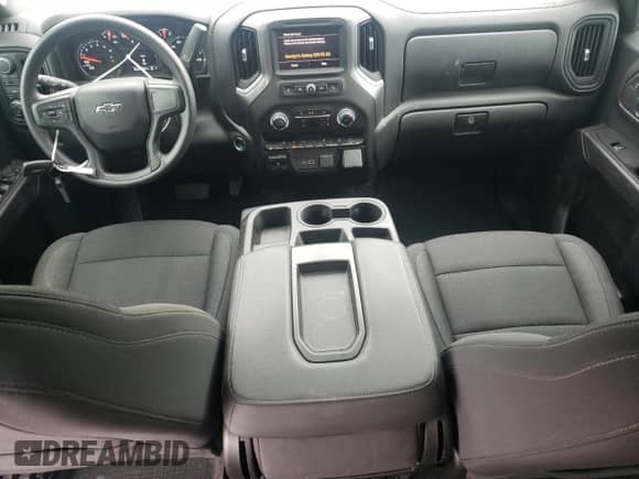 2024 Chevrolet Silverado 1500 Custom Trail Boss with VIN 3GCUDCED0RG368416, listed as a Copart auction lot 67739455 with 28,267 mi miles and Salvage title. Bid and sale history available at DreamBid. Image 8.