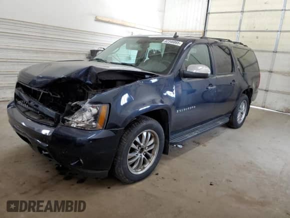 2008 Chevrolet Suburban 3LT with VIN 1GNFK163X8J145684, listed as a Copart auction lot 62346885 with 183,429 mi miles and Non repairable. Bid and sale history available at DreamBid. Image 1.