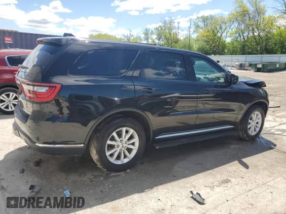 2019 Dodge Durango SXT with VIN 1C4RDJAG0KC535862, listed as a Copart auction lot 57898955 with 85,683 mi miles and Non repairable. Bid and sale history available at DreamBid. Image 3.