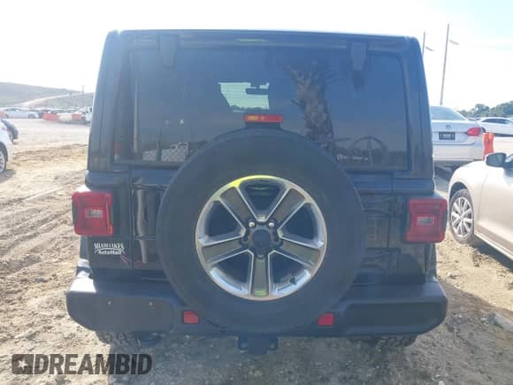 2021 Jeep Wrangler Unlimited Sahara с VIN 1C4HJXEG3MW536507, выставлен на аукционе IAAI как лот 41601893 с пробегом 51 214 миль миль и . История ставок и продаж доступна на DreamBid. Изображение 16.