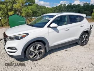 2016 Hyundai Tucson Limited z VIN KM8J33A25GU266710, wystawiony jako Copart lot #84984045 z przebiegiem 124 343 mil mil oraz Szkoda całkowita • Salvage title. Historia ofert i sprzedaży dostępna na DreamBid. Obrazek 1.