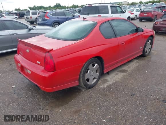 2006 Chevrolet Monte Carlo SS with VIN 2G1WL15C569334493, listed as a IAAI auction lot 43005712 with 174,226 mi miles and . Bid and sale history available at DreamBid. Image 4.