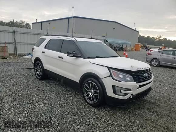 2017 Ford Explorer Sport with VIN 1FM5K8GTXHGC33848, listed as a Copart auction lot 80572115 with 158,094 mi miles and Salvage title. Bid and sale history available at DreamBid. Image 14.