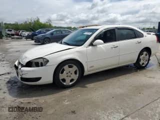 2008 Chevrolet Impala SS с VIN 2G1WD58C081263012, выставлен на аукционе Copart как лот 56186195 с пробегом 130 120 миль миль и Списание • Salvage title. История ставок и продаж доступна на DreamBid. Изображение 1.