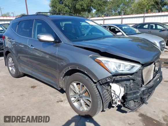 2016 Hyundai Santa Fe with VIN 5XYZUDLA1GG313280, listed as a IAAI auction lot 43119583 with 78,203 mi miles and . Bid and sale history available at DreamBid. Image 1.