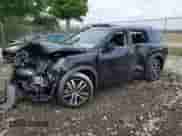 2025 Nissan Pathfinder Platinum с VIN 5N1DR3DK4SC244090, выставлен на аукционе Copart как лот 59837495 с пробегом 682 миль миль и Списание • Salvage title. История ставок и продаж доступна на DreamBid. Изображение 1.