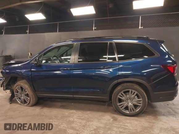 2022 Honda Pilot Sport с VIN 5FNYF6H35NB037556, выставлен на аукционе IAAI как лот 42355223 с пробегом 5 500 миль миль и . История ставок и продаж доступна на DreamBid. Изображение 15.