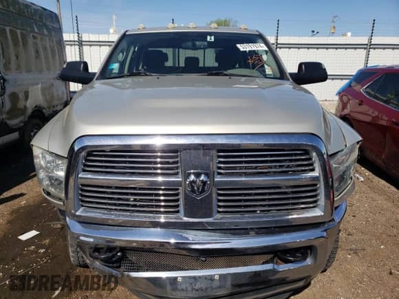2010 Dodge 2500 SLT with VIN 3D7UT2CL3AG129038, listed as a Copart auction lot 53191974 with 256,397 mi miles and Salvage title. Bid and sale history available at DreamBid. Image 5.