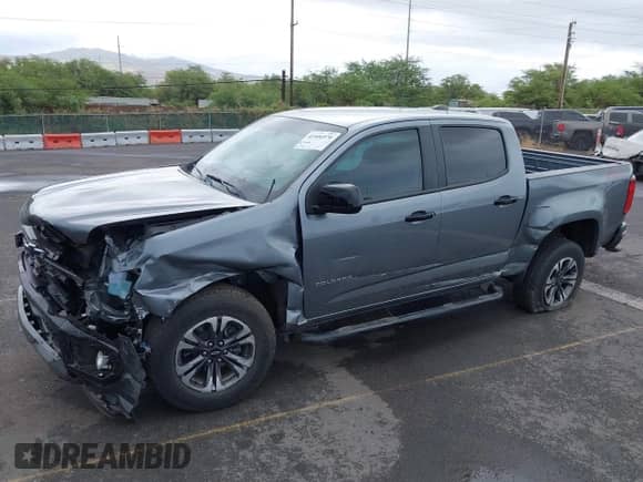 2022 Chevrolet Colorado 2WD Z71 z VIN 1GCGSDENXN1173627, wystawiony jako IAAI lot #42406970 z przebiegiem 21 937 mil mil oraz . Historia ofert i sprzedaży dostępna na DreamBid. Obrazek 6.