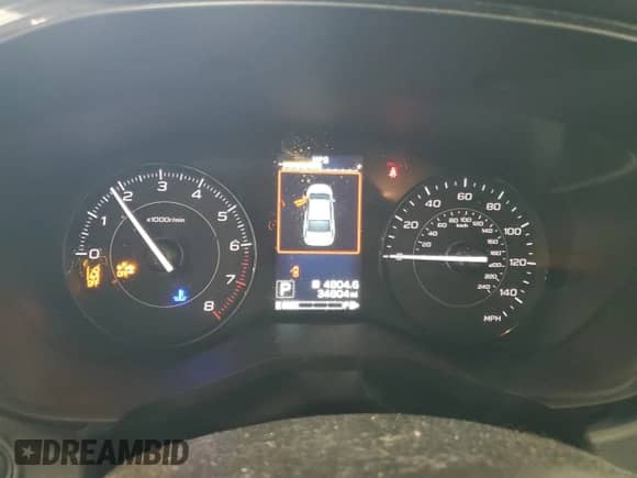 2022 Subaru Impreza with VIN 4S3GTAB64N3709887, listed as a Copart auction lot 69687694 with 34,804 mi miles and Salvage title. Bid and sale history available at DreamBid. Image 9.