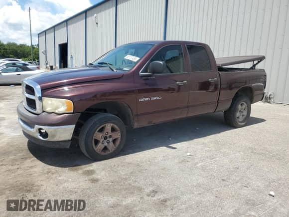 2004 Dodge 1500 SLT z VIN 1D7HU18N14S578315, wystawiony jako Copart lot #68137495 z przebiegiem 266 722 mil mil oraz Szkoda całkowita • Salvage title. Historia ofert i sprzedaży dostępna na DreamBid. Obrazek 1.