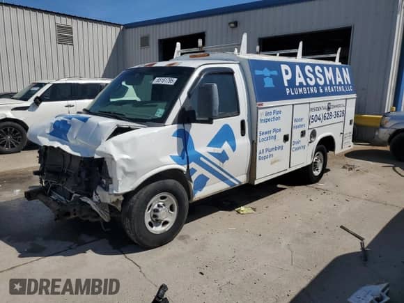 2013 Chevrolet Express Commercial с VIN 1GB0G2CG7D1121712, выставлен на аукционе Copart как лот 65161795 с пробегом 207 645 миль миль и Списание • Salvage title. История ставок и продаж доступна на DreamBid. Изображение 1.