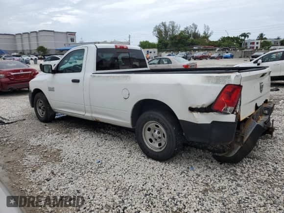 2013 Ram 1500 Tradesman with VIN 3C6JR6DG8DG538751, listed as a Copart auction lot 63497875 with 131,478 mi miles and Clean title. Bid and sale history available at DreamBid. Image 2.