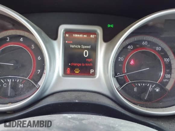 2019 Dodge Journey GT with VIN 3C4PDDEG2KT720180, listed as a IAAI auction lot 43018626 with 108,445 mi miles and . Bid and sale history available at DreamBid. Image 7.
