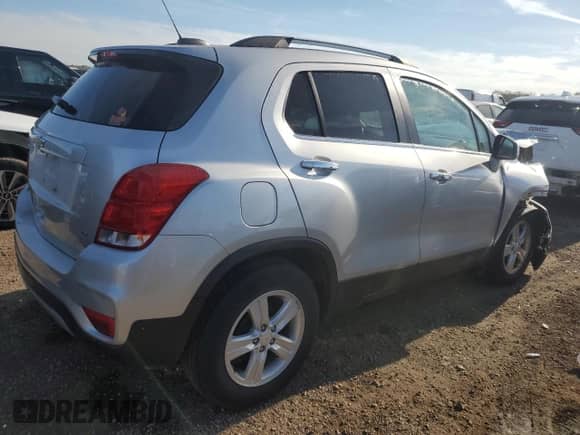 2019 Chevrolet Trax LT with VIN KL7CJLSB8KB868066, listed as a Copart auction lot 70766555 with 91,397 mi miles and Salvage title. Bid and sale history available at DreamBid. Image 3.