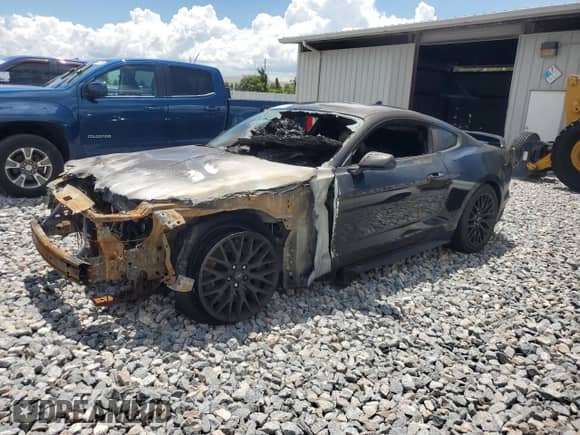 2021 Ford Mustang GT с VIN 1FA6P8CF1M5119324, выставлен на аукционе Copart как лот 68347035 с пробегом Не указан миль и На запчасти • Non repairable. История ставок и продаж доступна на DreamBid. Изображение 1.