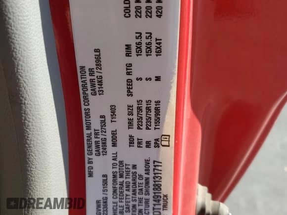 2008 Chevrolet Colorado Work Truck с VIN 1GCDT149188131717, выставлен на аукционе Copart как лот 71661435 с пробегом 166 487 миль миль и Списание • Salvage title. История ставок и продаж доступна на DreamBid. Изображение 13.