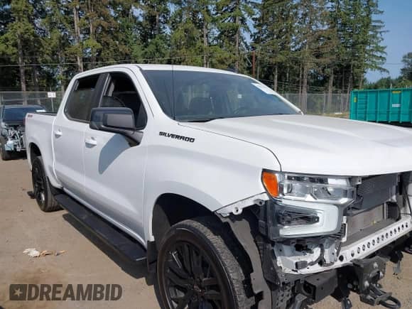 2022 Chevrolet Silverado 1500 RST with VIN 2GCUDEED3N1504021, listed as a IAAI auction lot 42843198 with 33,771 mi miles and . Bid and sale history available at DreamBid. Image 1.