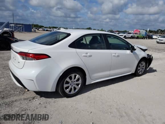 2021 Toyota Corolla LE с VIN 5YFEPMAE9MP247936, выставлен на аукционе Copart как лот 61350685 с пробегом 75 527 миль миль и Списание • Salvage title. История ставок и продаж доступна на DreamBid. Изображение 3.