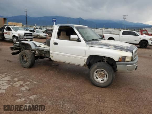 1997 Dodge RAM with VIN 1B7KF26DXVJ598628, listed as a Copart auction lot 70559844 with Not provided miles and Clean title. Bid and sale history available at DreamBid. Image 4.