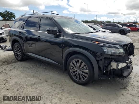 2024 Nissan Pathfinder SL с VIN 5N1DR3CB3RC202148, выставлен на аукционе Copart как лот 81631035 с пробегом 24 526 миль миль и Списание • Salvage title. История ставок и продаж доступна на DreamBid. Изображение 4.