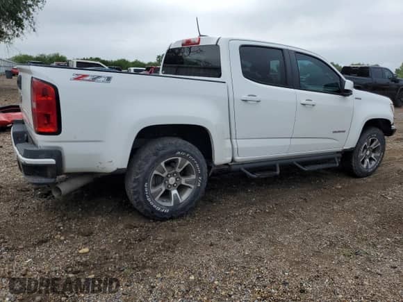 2016 Chevrolet Colorado 4WD Z71 with VIN 1GCPTDE1XG1271330, listed as a Copart auction lot 56145625 with 130,184 mi miles and Salvage title. Bid and sale history available at DreamBid. Image 3.