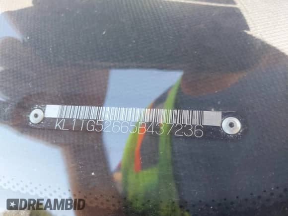 2005 Chevrolet Aveo LT с VIN KL1TG52665B437236, выставлен на аукционе IAAI как лот 42029090 с пробегом 196 370 миль миль и . История ставок и продаж доступна на DreamBid. Изображение 9.