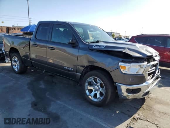 2022 Ram 1500 Lone Star z VIN 1C6RREBT1NN436343, wystawiony jako Copart lot #52028985 z przebiegiem 13 784 mil mil oraz Szkoda całkowita • Salvage title. Historia ofert i sprzedaży dostępna na DreamBid. Obrazek 4.