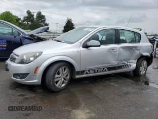 2008 Saturn Astra XR with VIN W08AT671585087365, listed as a Copart auction lot 54556935 with 159,949 mi miles and Salvage title. Bid and sale history available at DreamBid. Image 1.