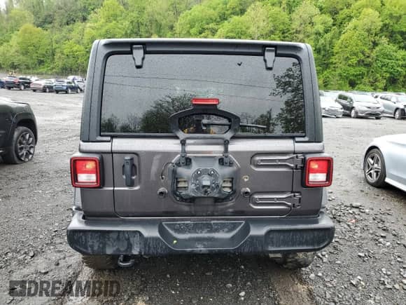 2024 Jeep Wrangler Sport z VIN 1C4PJXKN4RW208552, wystawiony jako Copart lot #55834785 z przebiegiem 45 479 mil mil oraz Szkoda całkowita • Salvage title. Historia ofert i sprzedaży dostępna na DreamBid. Obrazek 6.