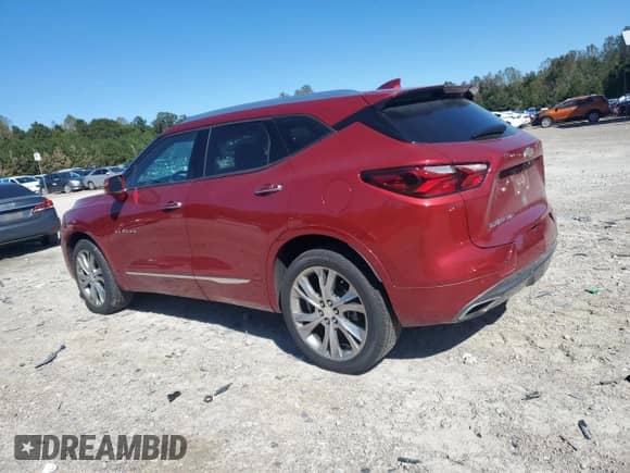 2019 Chevrolet Blazer Premier с VIN 3GNKBKRS0KS687518, выставлен на аукционе Copart как лот 86997975 с пробегом 31 396 миль миль и Списание • Salvage title. История ставок и продаж доступна на DreamBid. Изображение 2.