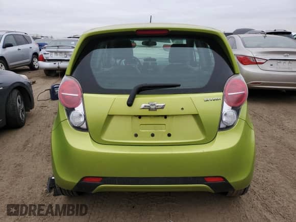 2014 Chevrolet Spark LT with VIN KL8CC6S99EC412600, listed as a Copart auction lot 44596965 with 102,372 mi miles and Salvage title. Bid and sale history available at DreamBid. Image 6.