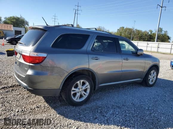 2011 Dodge Durango Crew z VIN 1D4RE4GG0BC677329, wystawiony jako Copart lot #85679975 z przebiegiem 206 166 mil mil oraz Czysty tytuł • Clean title. Historia ofert i sprzedaży dostępna na DreamBid. Obrazek 3.