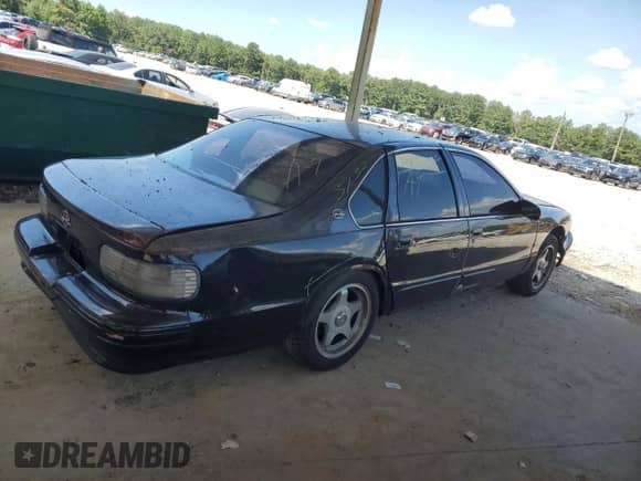 1995 Chevrolet Caprice with VIN 1G1BL52P0SR181812, listed as a Copart auction lot 63691155 with Not provided miles and Salvage title. Bid and sale history available at DreamBid. Image 3.