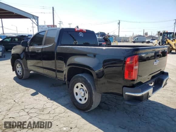 2019 Chevrolet Colorado 2WD Work Truck with VIN 1GCHSBEA1K1236146, listed as a Copart auction lot 80684665 with 110,435 mi miles and Salvage title. Bid and sale history available at DreamBid. Image 2.