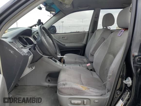 2004 Toyota Highlander with VIN JTEDP21A840021096, listed as a Copart auction lot 80197815 with 239,380 mi miles and Salvage title. Bid and sale history available at DreamBid. Image 7.