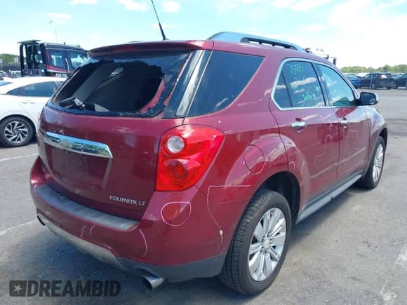 2011 Chevrolet Equinox 2LT with VIN 2CNFLPE51B6315474, listed as a IAAI auction lot 42318703 with 178,827 mi miles and . Bid and sale history available at DreamBid. Image 4.